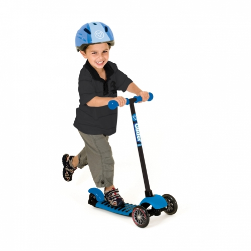 Yvolution Самокат Yvolution Glider Deluxe Синий