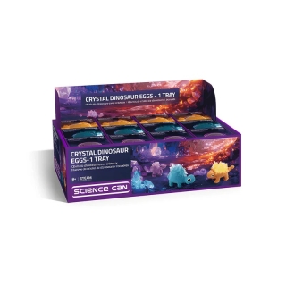 Crystal Dinosaur Eggs-1 Tray