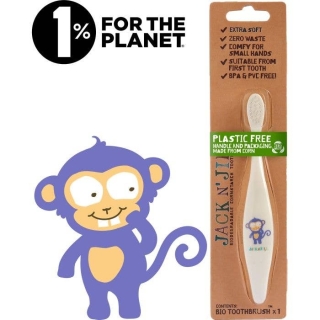 Биоразлагаемая Зубная Щетка Обезьяна