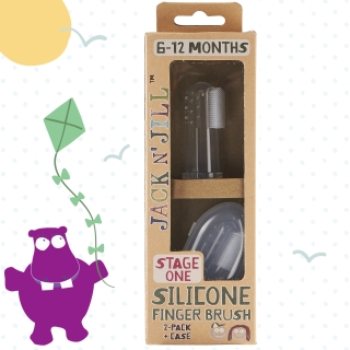 Пальчиковая Силиконовая Зубная Щетка 6 -12 Мес (2 Шт) Шк 9312657011225