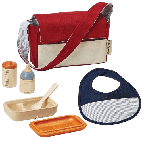 PLAN TOYS Игровой набор для кормления куклы