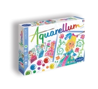 Акварельная раскараска 