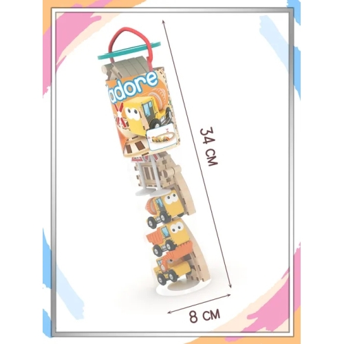 Игровой Набор J’adore Стройка С Кольцевым Шоссе, Серия 