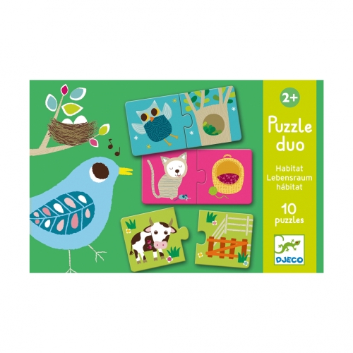 DJECO Игра-пара «Где живет?» 08164