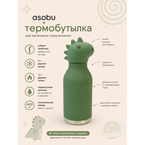 Бутылка Из Стали Динозавр