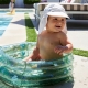 Dino Blue/Green Baby Pool