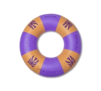 Palm Trees Purple Swimring