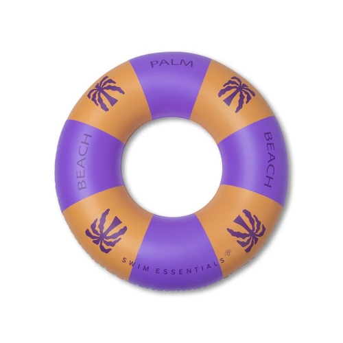 Palm Trees Purple Swimring