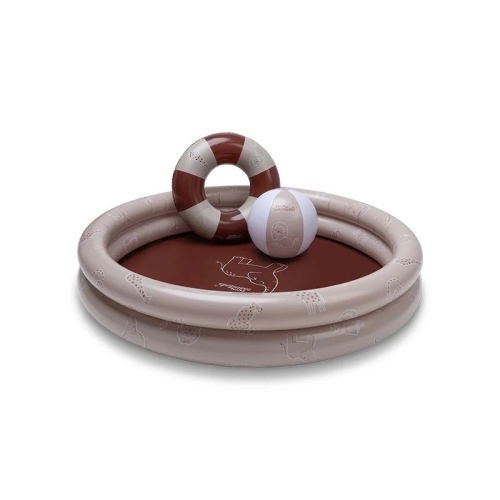 Wild Life Beige Play Pool Set