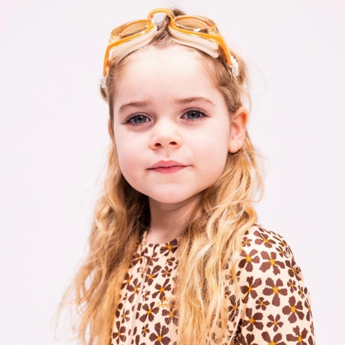Beige Leopard Goggles