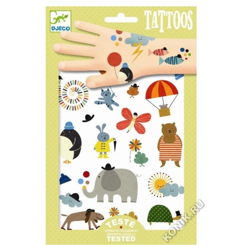 Djeco Татуировки Забавные Мелочи 09579