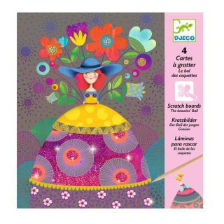 Djeco Набор Для Творчества Серии Scratch Cards 