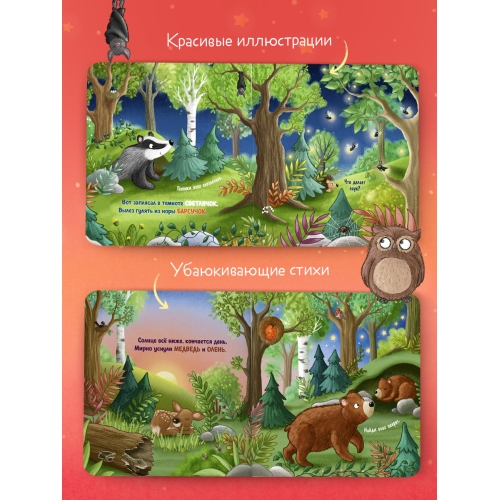 Книжки-Картонки. Ночь В Лесу/Липпа Х.