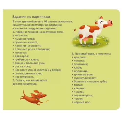 Тренажор - перевертыш. Первое чтение