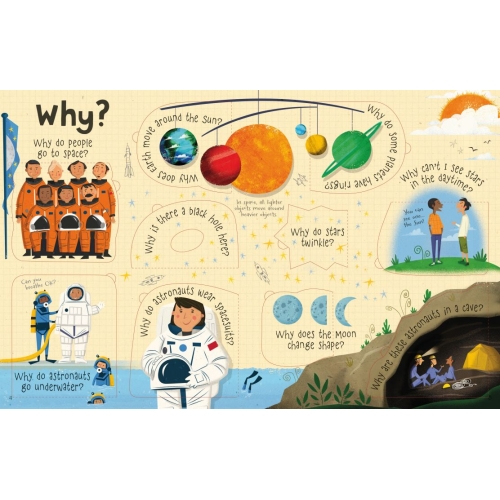 Lift-The-Flap Questions And Answers About Space