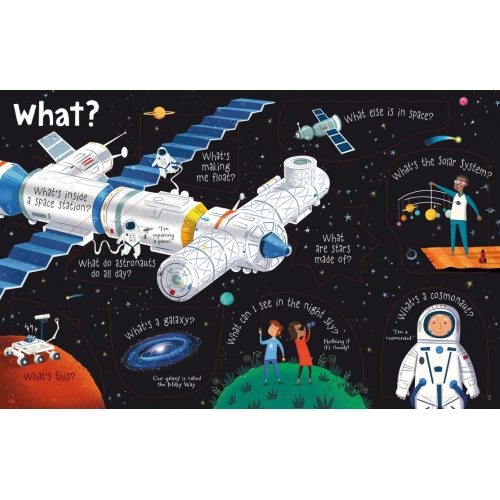Lift-The-Flap Questions And Answers About Space