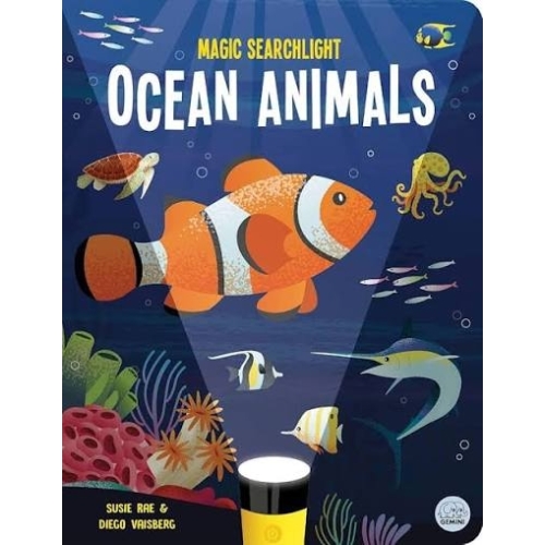 Seek And Find- Magic Searchlight Ocean Animals