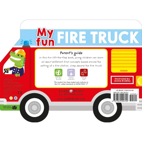 My Fun Flap Book: My Fun Fire Truck