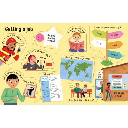 Lift-The-Flap Questions And Answers About Jobs