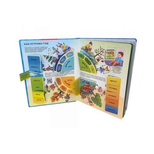 Энциклопедия С Окошками Часы И Время