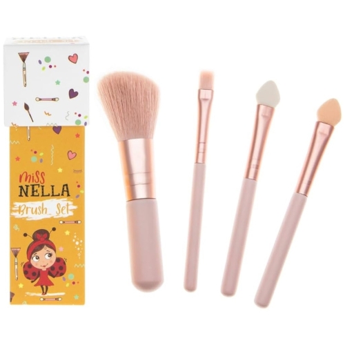 Miss Nella Набор Кистей Д/Макияжа Brush 4Шт
