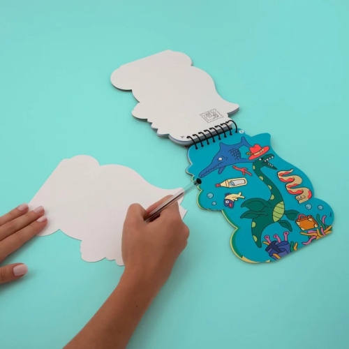 Sticker Activity Notebook - Dino