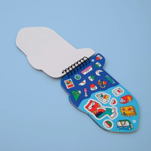 Sticker Activity Notebook - Plane