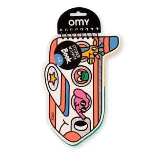 Sticker Activity Notebook - Plane