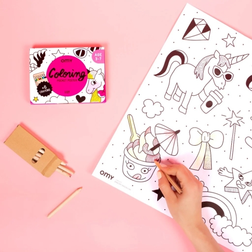 Coloring Pocket - Lily