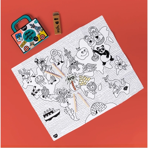 Coloring Pocket - Atlas