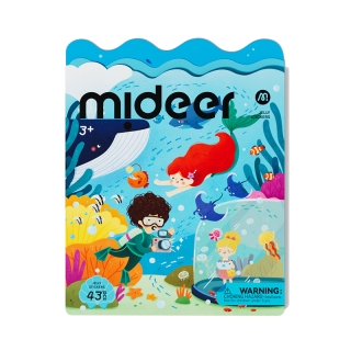 Набор Многоразовых Желейных Наклеек Mideer — Невероятный Аквариум