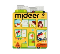Набор Многоразовых Желейных Наклеек Mideer - Шумное Движение