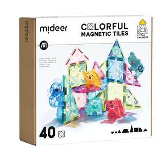 Mideer Colorful Magnetic Tiles