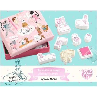 Маленькие Штемпели - Сообщения Люсиль, Djeco Dd03625