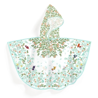 Дождевик-Пончо Для Детей (5-7 Лет) - Листья И Птицы, Djeco Dd04681, 5/7 Лет