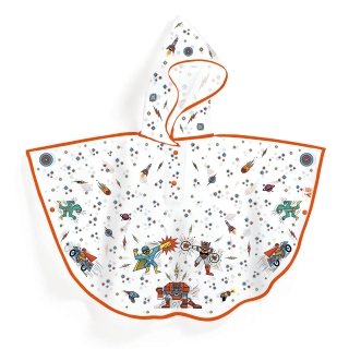 Дождевик-Пончо Для Детей (5-7 Лет) - Супергерои, Djeco Dd04682, 5/7 Лет