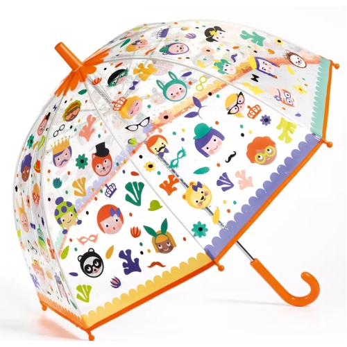 Зонтик Меняющий Цвет Djeco Лица, Dd04709