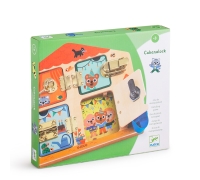 Развивающая Деревянная Игра - Дом С Замками, Djeco Dj01659