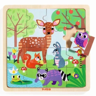 Пазл Деревянный Djeco Лес Dj01812