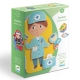 Магнитная Игра «Профессии», Djeco Dj03086
