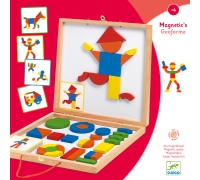 Деревянная Магнитная Игра Geoform, Djeco Dj03130