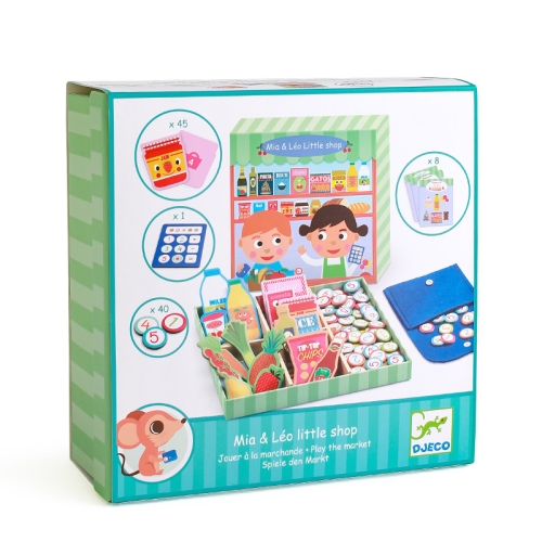 Набор Для Ролевых Игр «Магазинчик Мии И Лео», Djeco Dj05509
