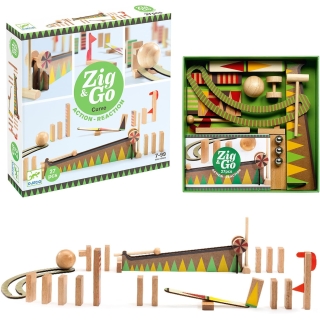Djeco Деревянный Конструктор Zig&Go - 27 Шт., 7-99 Лет, Dj05641