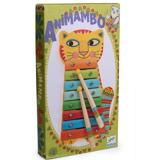 Детский Деревянный Ксилофон Djeco Animambo, Dj06002