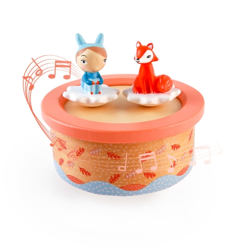 Музыкальная Шкатулка Девочка И Лиса Djeco Dj06060