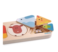 Djeco Art.dj06206 Детский Деревянный Пазл