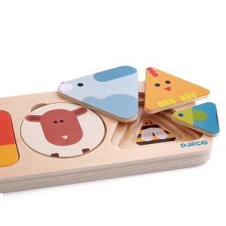 Djeco Art.dj06206 Детский Деревянный Пазл