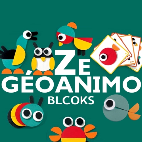 Конструктор Djeco «Найди Отражение. Лица»