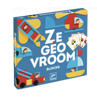 Развивающий Набор Djeco Ze Geo Vroum Dj06436