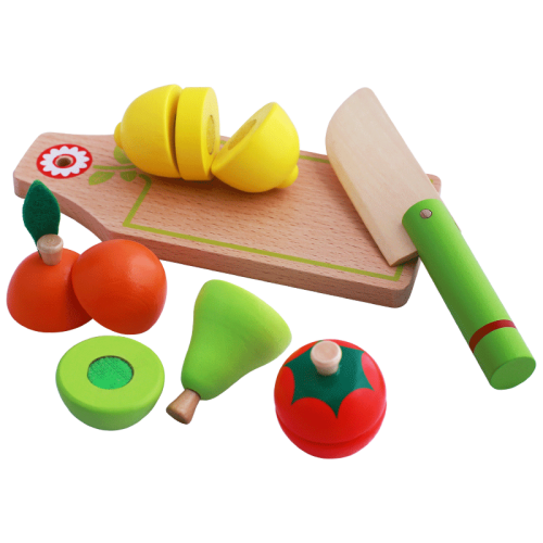 Набор Для Разрезания Djeco «Фрукты И Овощи»